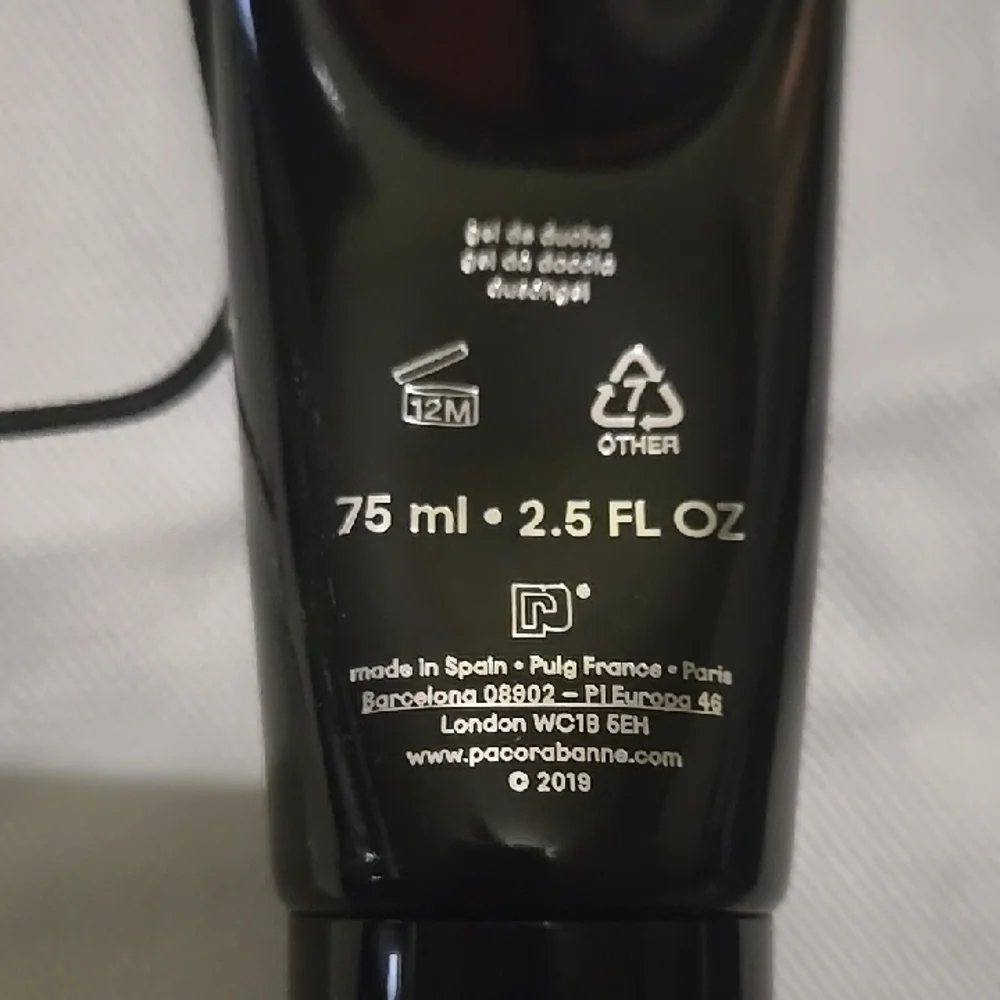 Phantom Paco Rabanne Shower Gel With Travel Bag